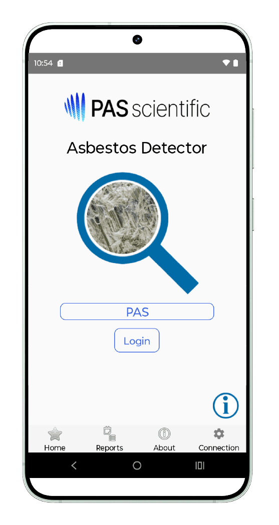 ASBpro: Handheld Asbestos Analyser | PAS scientific
