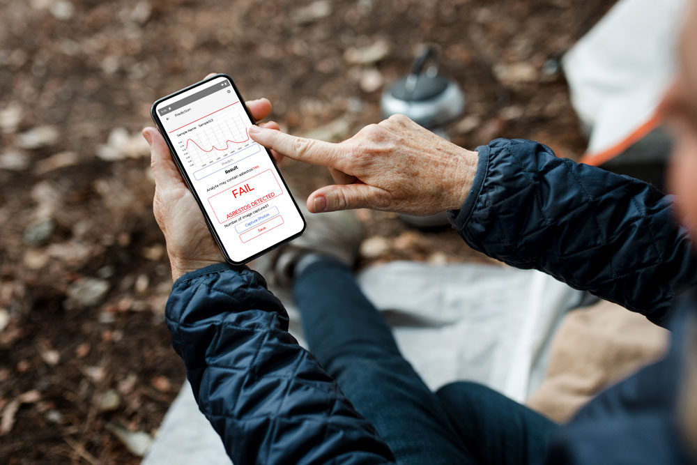 ASBpro - handheld asbestos analyser phone app